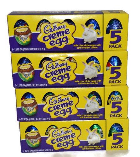 Cadbury Creme Eggs 5ct (4 Pack) logo