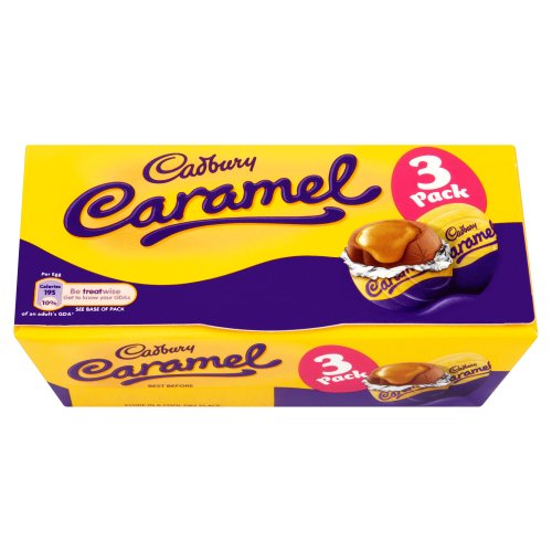 Cadbury Dairy Milk Caramel Eggs 3 Pack – 117g/4.12oz (suitable For Vegetarians) logo