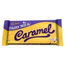 Cadbury Dairy Milk Chocolate Caramel Bar 140g – Pack of 6 logo