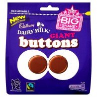 Cadbury Dairy Milk Giant Buttons Large Bag logo