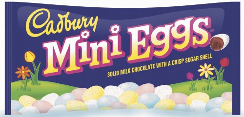 Cadbury Easter Candy Coated Mini Eggs, 10 ounce Packages (Pack of 4) logo