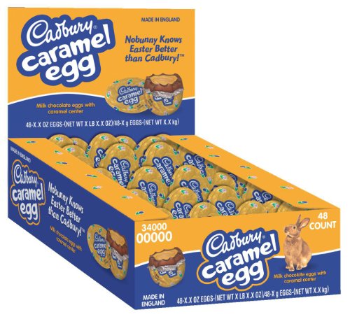 Cadbury Easter Caramel Egg, 1.2 ounce Eggs (Pack of 48) logo