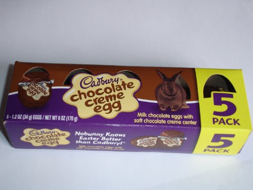 Cadbury Easter Chocolate Creme Egg 5-pack logo