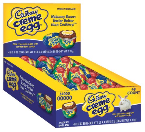 Cadbury Easter Creme Egg, 1.2 ounce Eggs (Pack of 48) logo