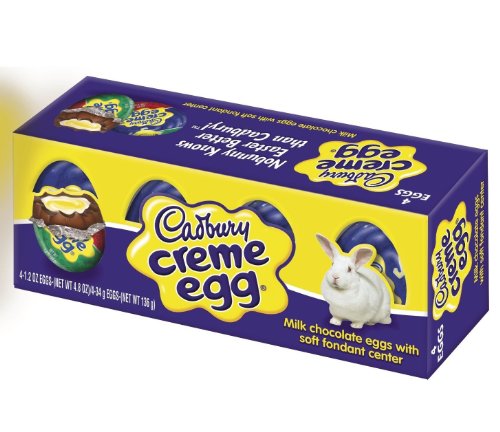 Cadbury Easter Creme Eggs, 4-count Boxes (Pack of 3) logo