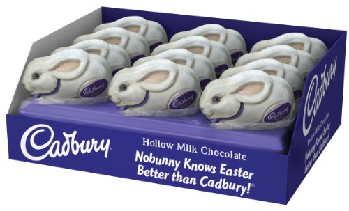 Cadbury Easter Hollow Milk Chocolate Bunny, 3.50 Ounce (Pack of 12) logo