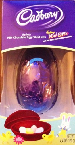 Cadbury Hollow Milk Chocolate Egg Filled With Mini Eggs 4.4 Oz logo