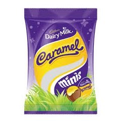 Cadbury Mini Caramel Eggs 86g logo