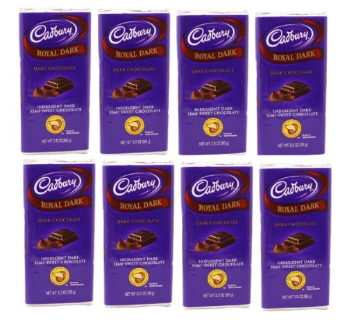 Cadbury Royal Dark 8 Pieces Of 3.5 Oz – Tj11 logo