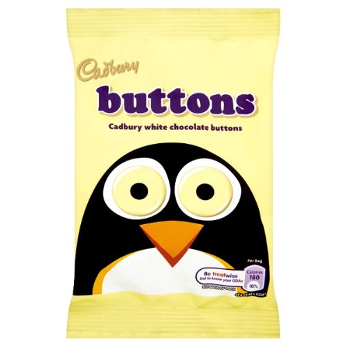 Cadbury White Chocolate Buttons logo