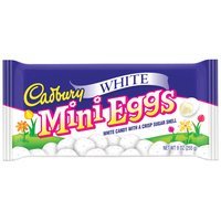 Cadbury White Mini Eggs Easter Limited Edition, 9 Oz Bag – Pack of 4 Bags logo