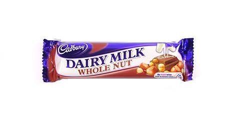 Cadbury Whole Nut, 1.73 ounce Units (Pack of 24) logo