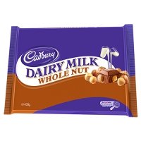 Cadbury Whole Nut 400g logo