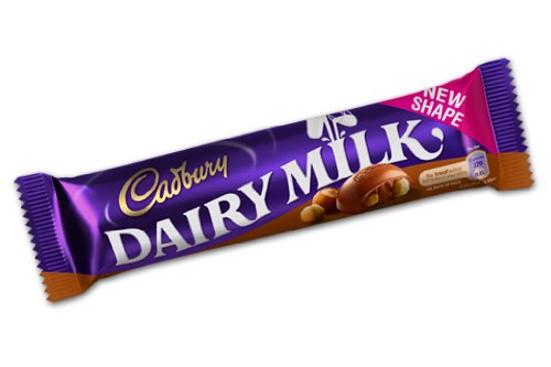 Cadbury Whole Nut Chocolate Bar 49g England (24 Pack) logo