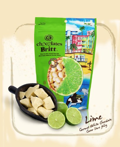 Cafe Britt White Chocolate Covered Lime logo