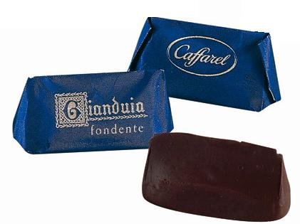 Caffarel Gianduia 1865 Bitter Bag 8.8oz logo