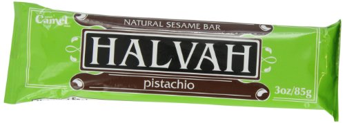 Camel Halvah Bar, Pistachio, 3 ounce Bars (Pack of 20) logo