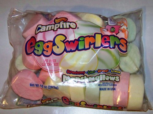 Campfire Egg Swirlers Marshmallows 10 Oz Bag logo