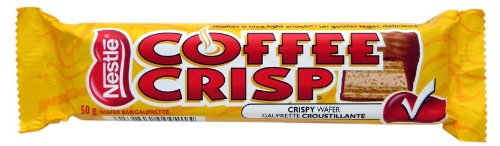 Canada Candy Coffee Crisp Chocolate Bar 10 Coffee Crisp Candy Bar Canada logo