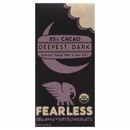 Candy Bar 95% Organic Dark 85% 2 Oz (Pack of 11) logo