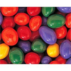 Candy Coated Chocolate Flavored Peanuts Reduced Sugar 1 Lb logo