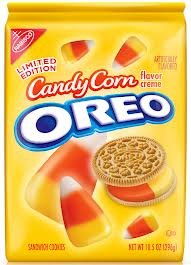 Candy Corn Oreos Limited Edition (Pack of 2) logo