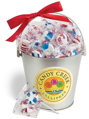 Candy Creek Lollipop Gift – 2 Lbs Of Patriotic Pops logo