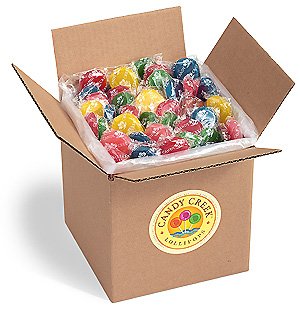 Candy Creek Paddle Pops, Fruit Flavored, Bulk 5 Lb. Carton, Lollipops logo