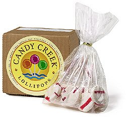 Candy Creek Peppermint Lollipops – 12 Zany Cane Sampler logo