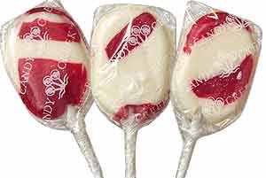 Candy Creek Peppermint Paddle Pops, Bulk 5 Lb. Carton, Lollipops logo