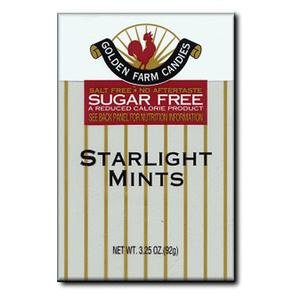 Candy Diabetic Hard Starlight Mint 6 Ct – Golden Farms Gf125 logo