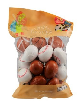 Candy Filled Sport Easter Eggs 20 Ct logo