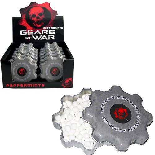 Candy Gears Of War Peppermints 12 Pcs. Set logo