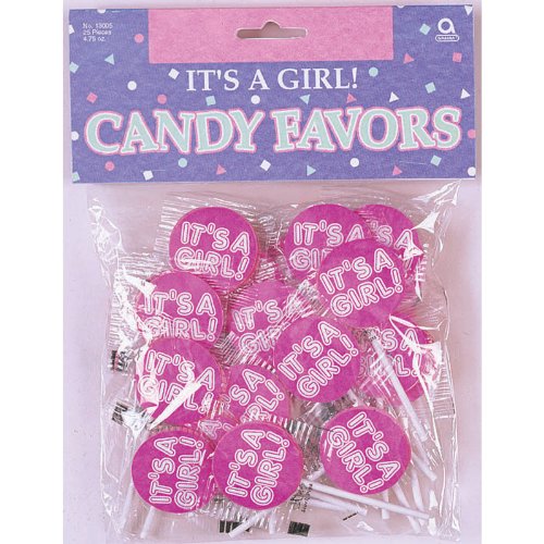 Candy Suckers – It’s A Girl, 25 Count logo