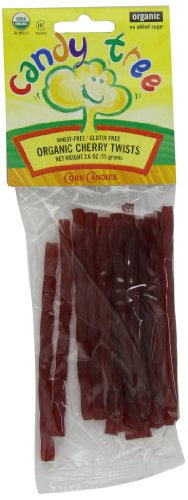 Candy Tree Gluten Free Cherry Twists, 2.6 ounce Packages (Pack of 12) logo