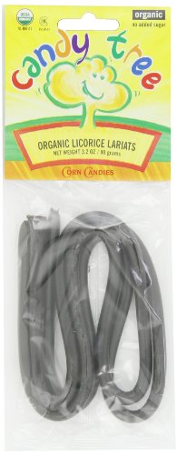 Candy Tree Organic Licorice Lariats, 3.2 ounce Packages (Pack of 12) logo