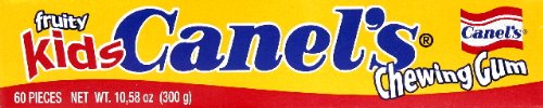 Canels Gum 4 Piece Tray 60 Ct. Fruit 10.58 Oz (Pack of 2) logo