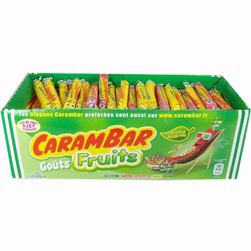 Carambar Fruits French Traditions Caramel Candy Case logo