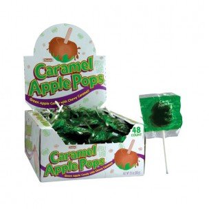 Caramel Apple Pops 48 Count logo