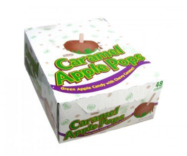 Caramel Apple Pops, 48 Count Display logo