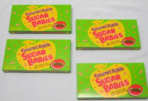 Caramel Apple Sugar Babies Theater Box Qty 4 logo