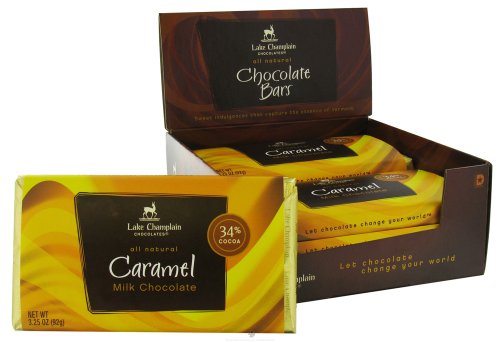 Caramel Filled Milk Chocolate Bar – Lake Champlain Chocolates logo