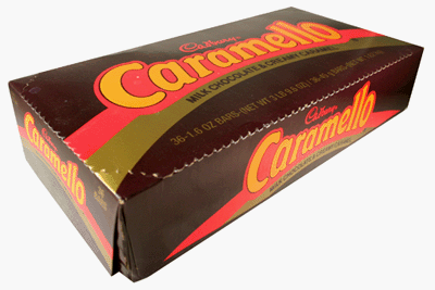 Caramello Chocolate Bars 36 – 1.6 Oz Bars logo