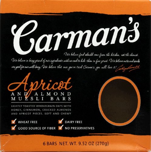 Carmans Apricot Almond Muesli Bar 9.52 Oz (Pack of 3) logo