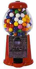 Carousel Petite Size Antique Gumball Machine With 8oz Of Gumballs logo