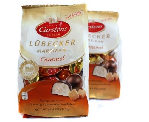 Carstens Lubecker Marzipan Caramel 125 G/ 4.4 Oz logo