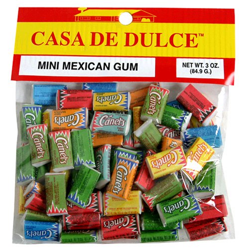 Casa De Dulce Mini Gum, 2.5 ounce Bags (Pack of 12) logo