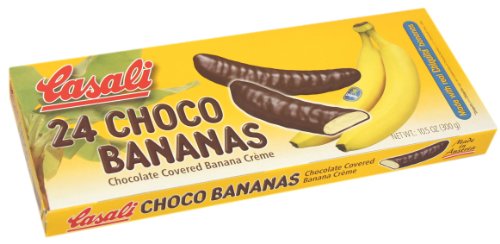 Casali Chocolate Bananas, 10.58 ounce Trays (Pack of 4) logo