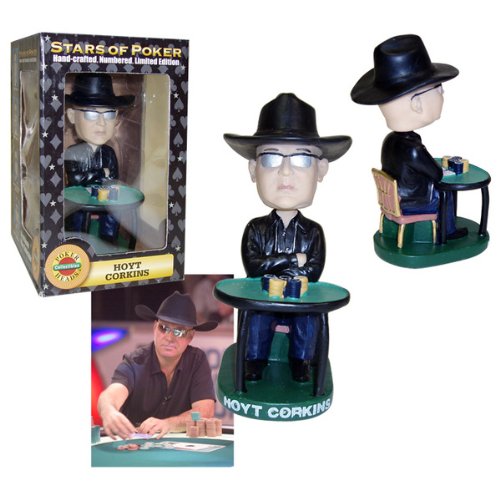 Casino Supplies and Playing Cards Hoyt Corkins Bobblehead (Pack of 1) logo