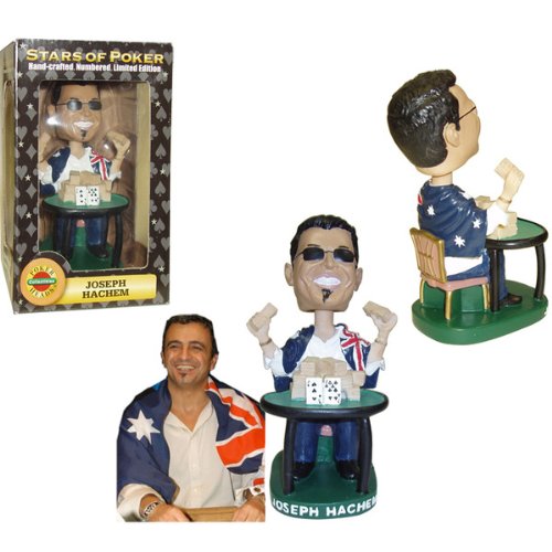 Casino Supplies and Playing Cards Joseph Hachem Bobblehead (Pack of 1) logo